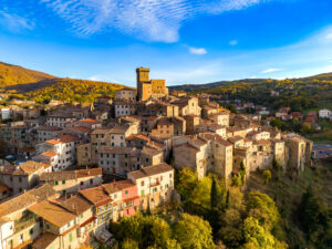 Eine Stadt in Italien.
